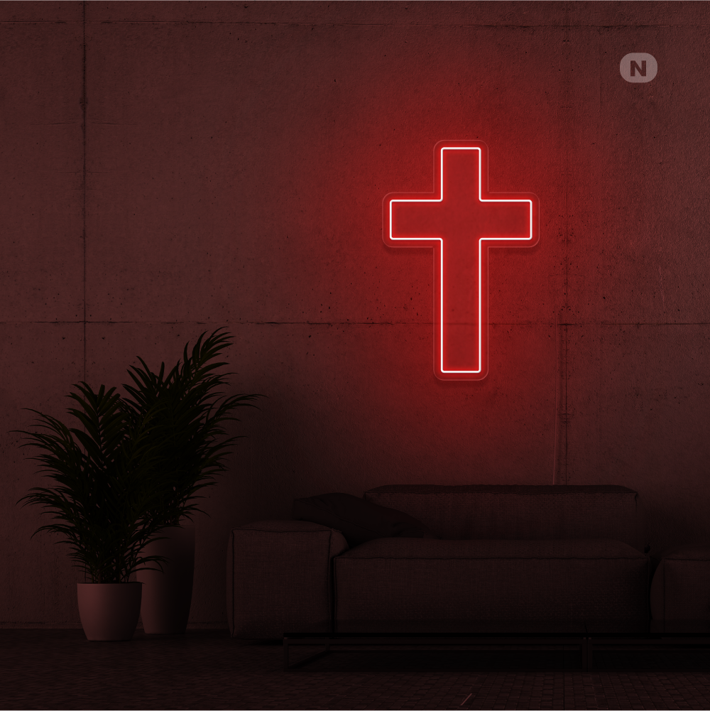 Neon Verlichting Kruis