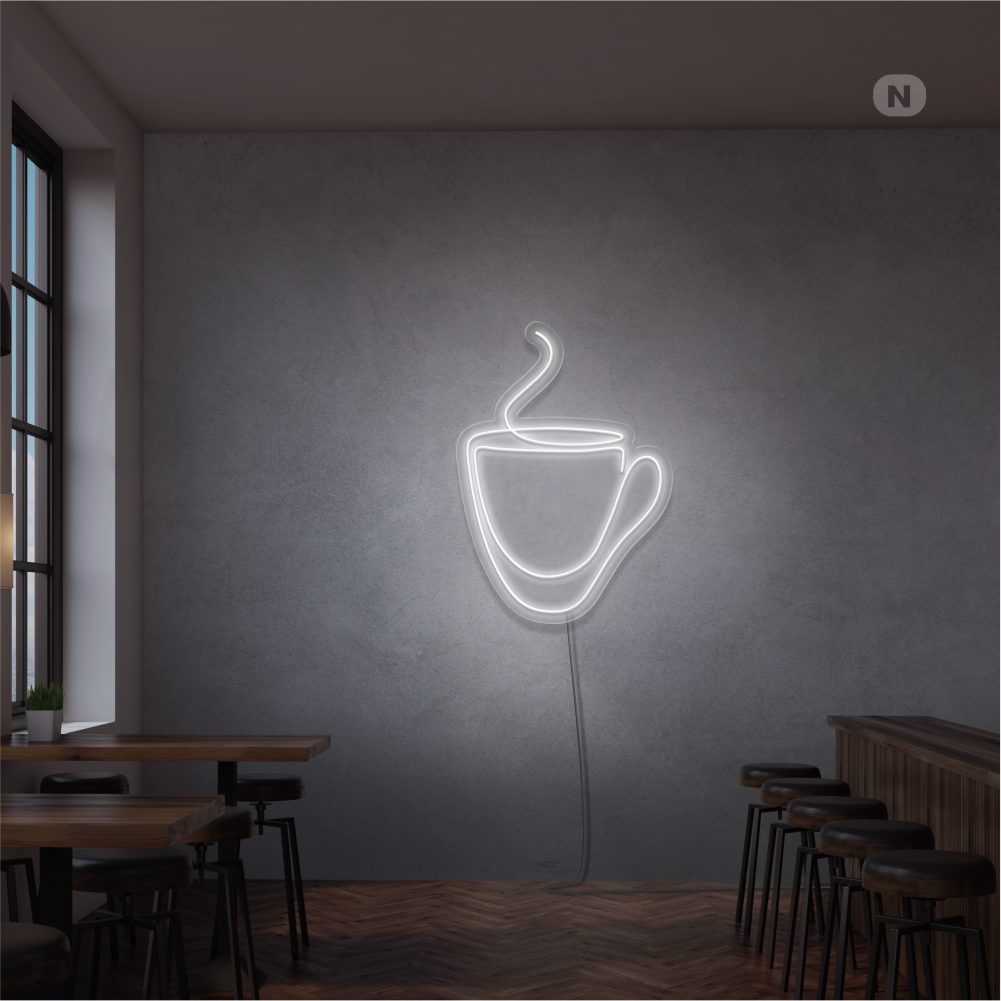 Neon Verlichting Koffiemok