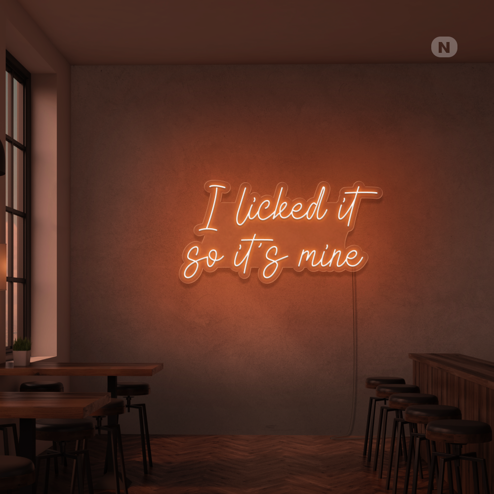 Neon Verlichting I Liked it so its mine