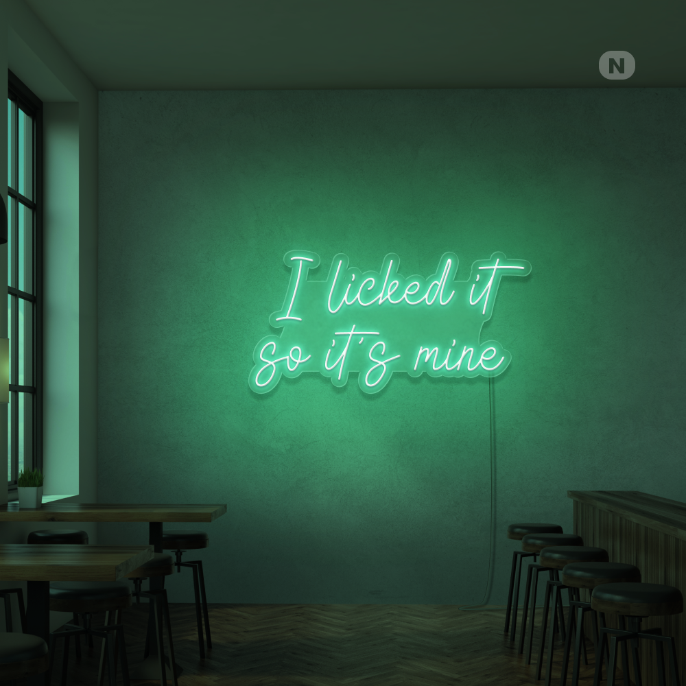 Neon Verlichting I Liked it so its mine