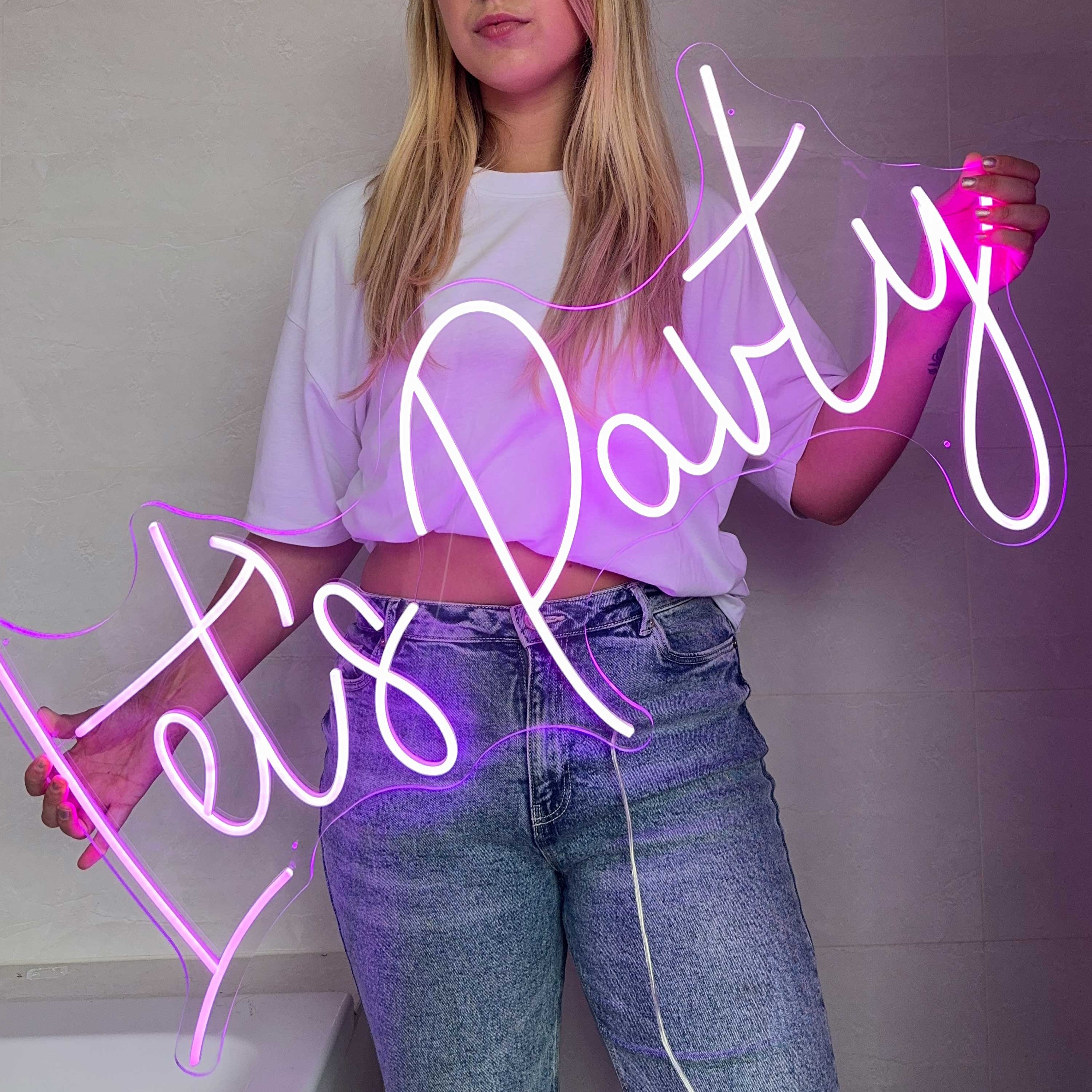 Neon Verlichting Let's Party