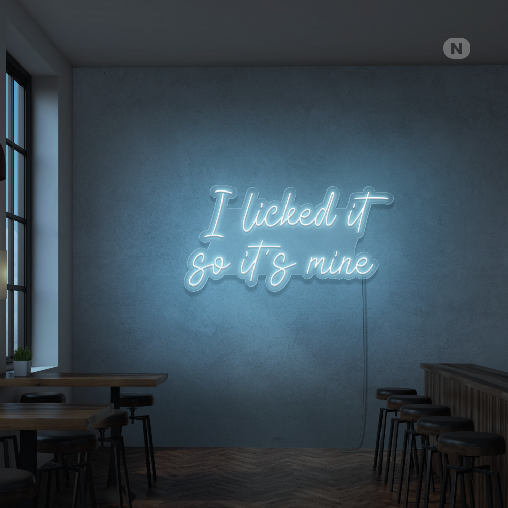 Neon Verlichting I Liked it so its mine