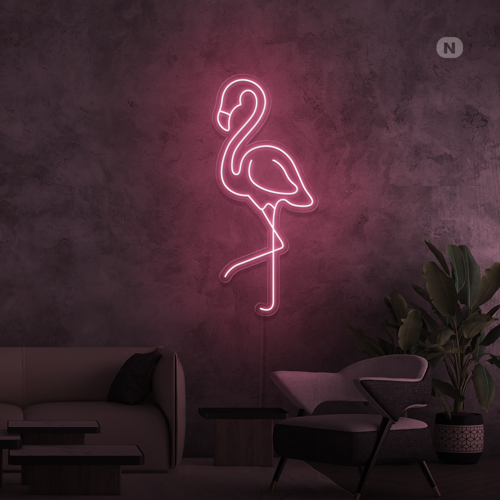 Neon Verlichting Flamingo