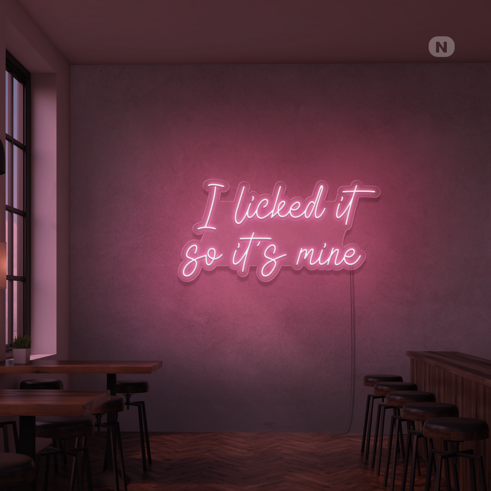 Neon Verlichting I Liked it so its mine