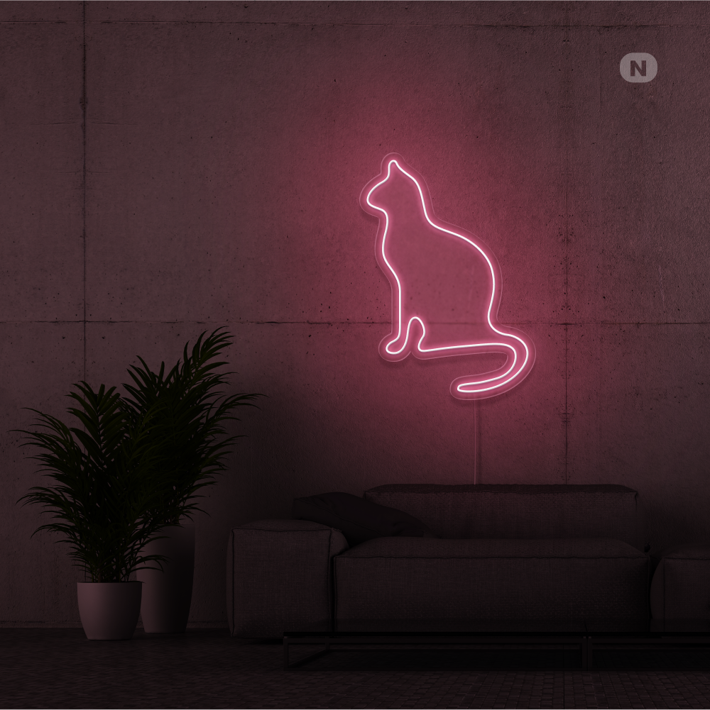 Neon Verlichting Kat