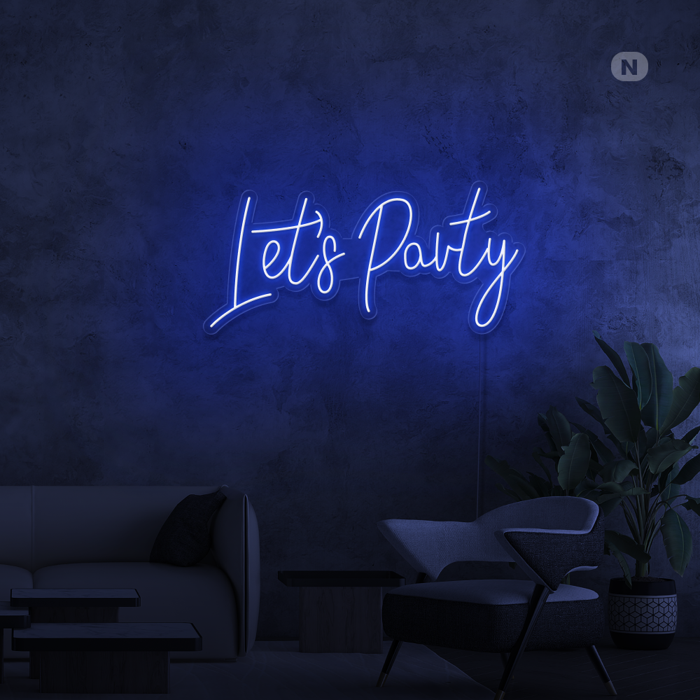 Neon Verlichting Let's Party