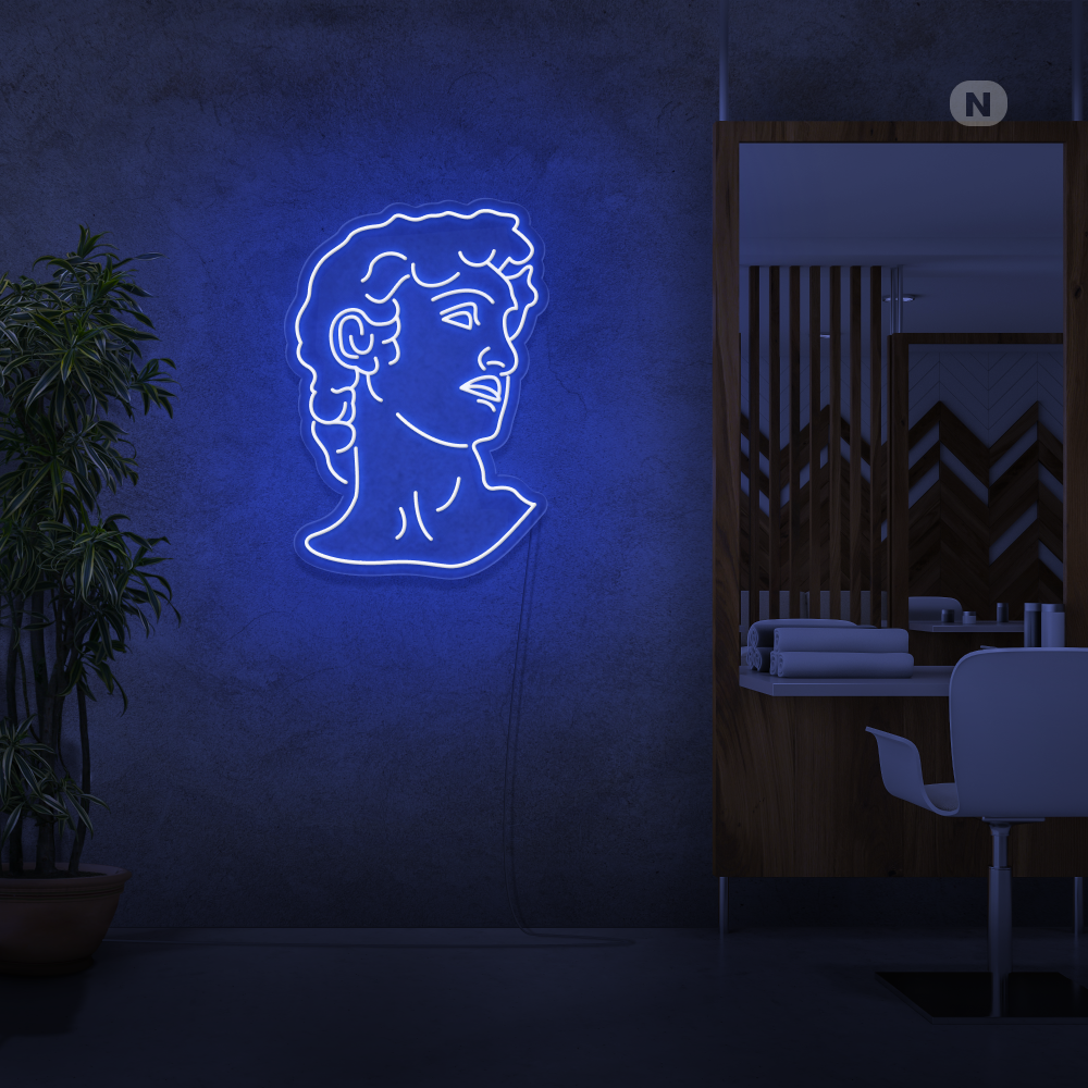 Neon Verlichting Michelangelo's David