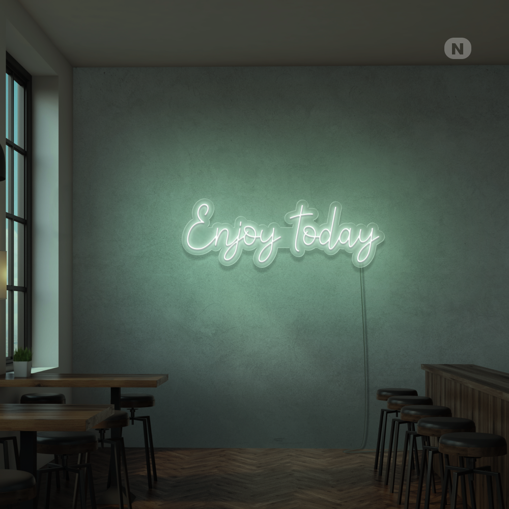 Neon Verlichting Enjoy today