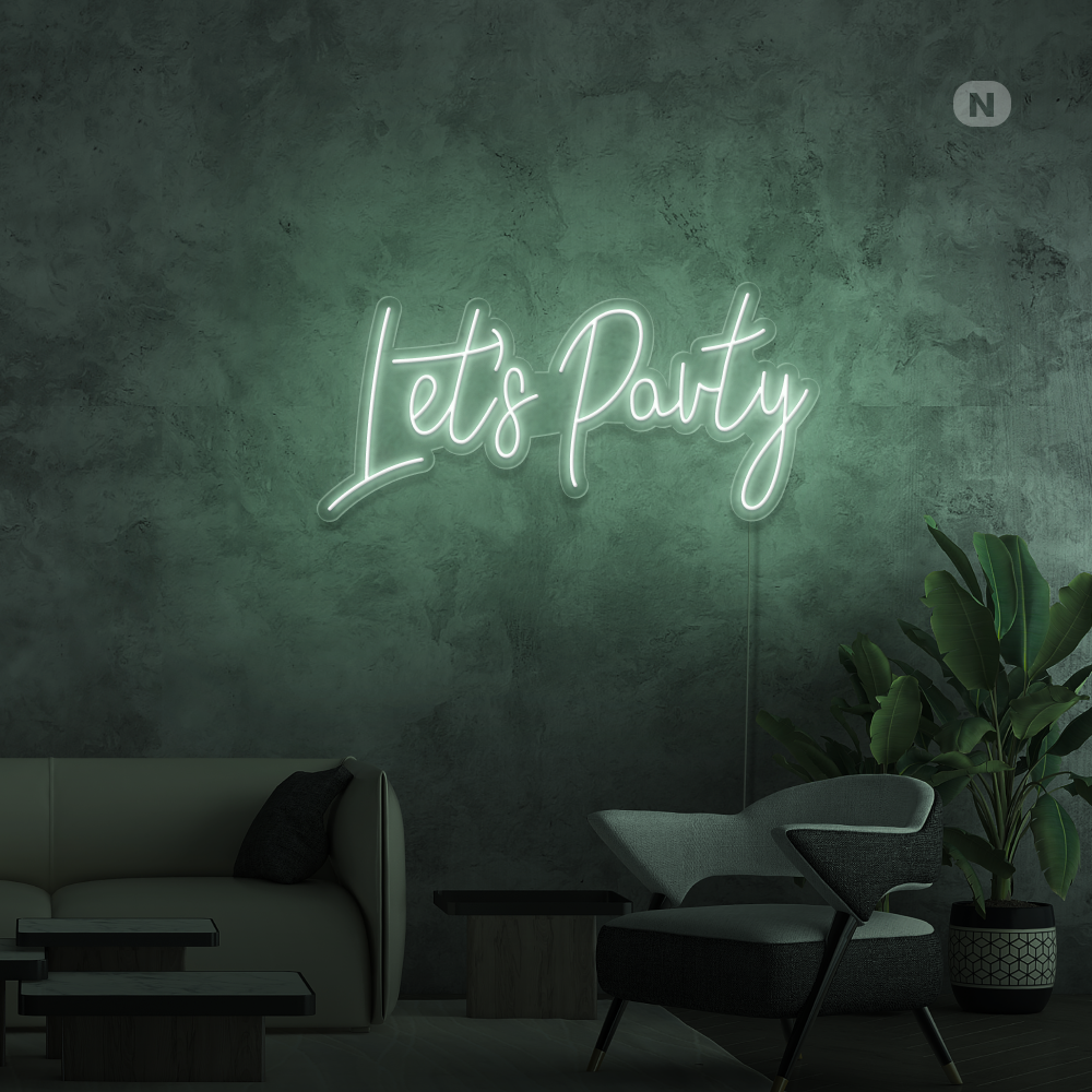 Neon Verlichting Let's Party