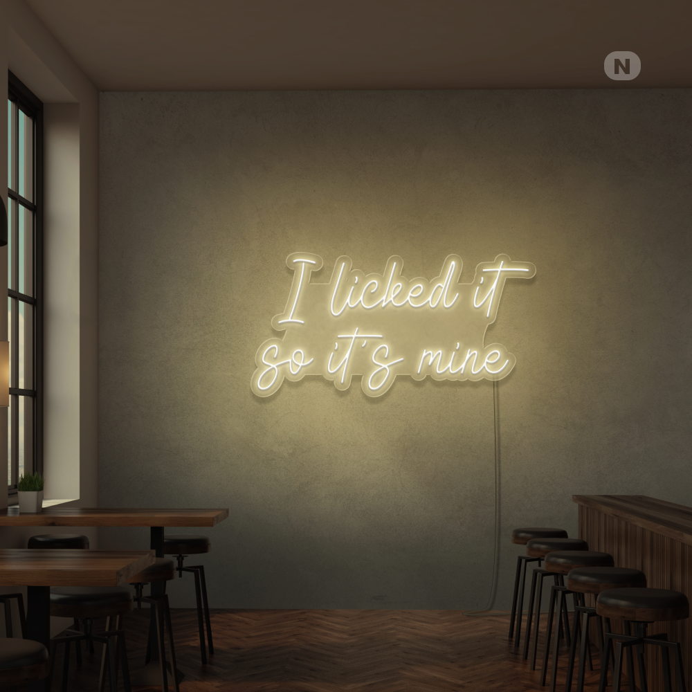 Neon Verlichting I Liked it so its mine