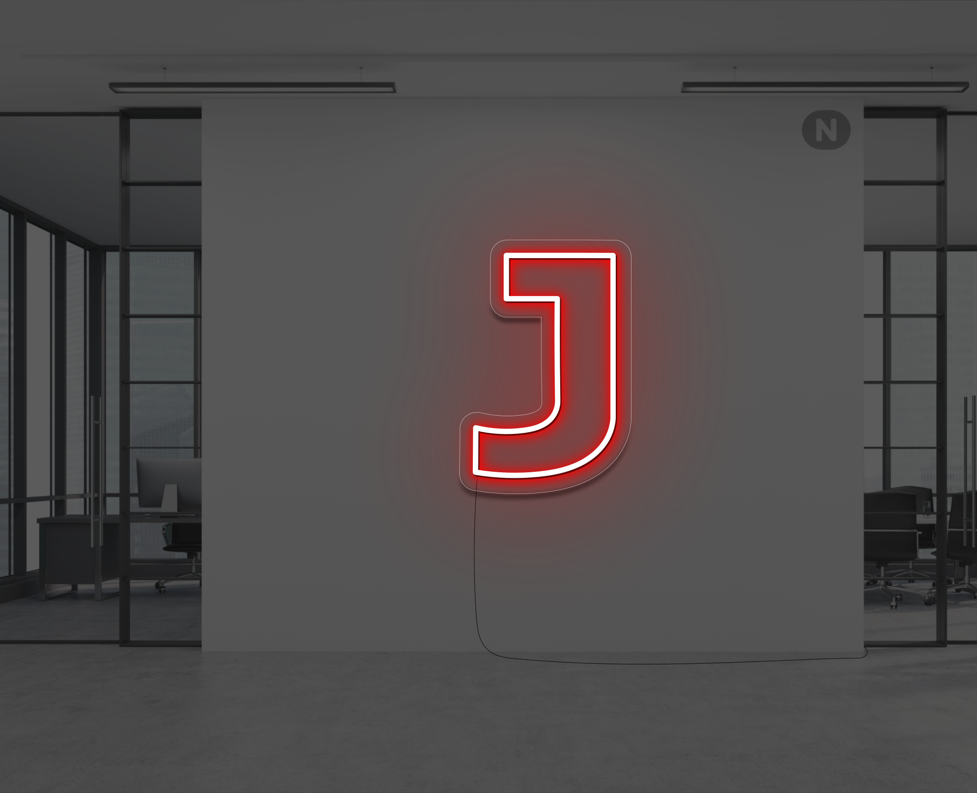 neon-letter-j-rood