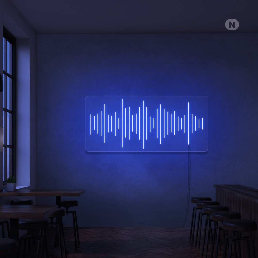 Neon Verlichting Muziek Bar