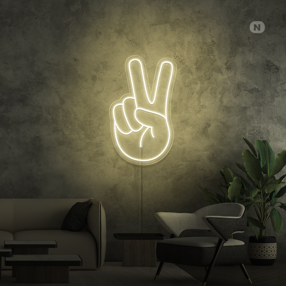 Neon Verlichting Peace
