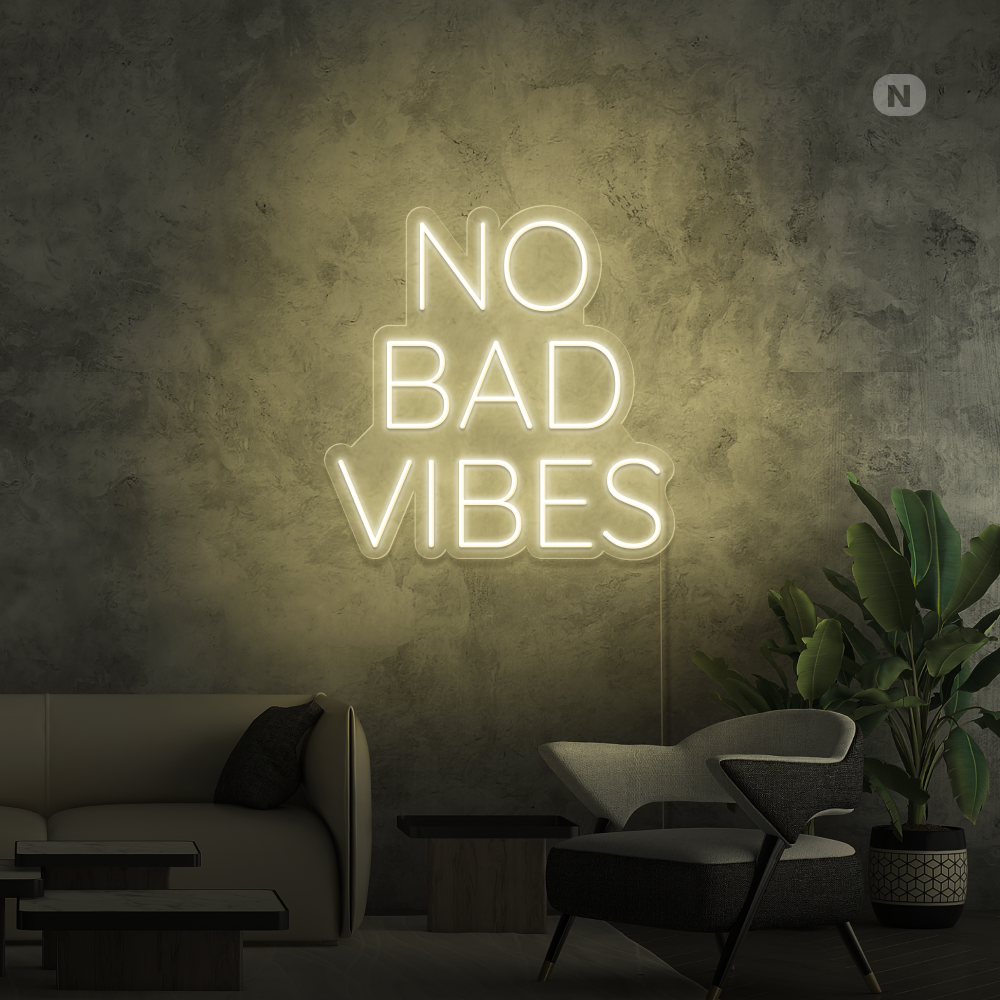 Neon Verlichting No Bad Vibes