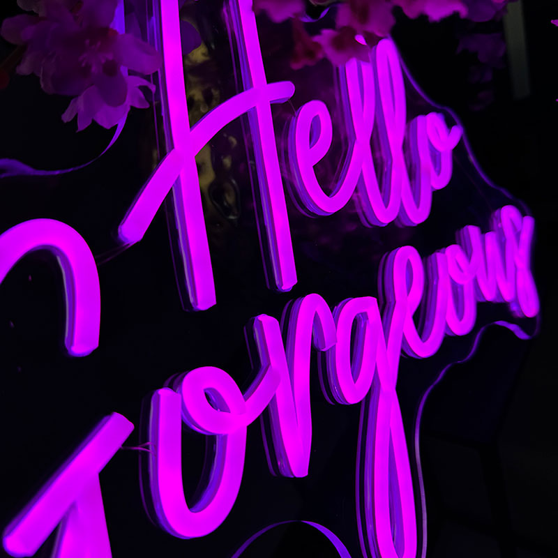 Neon Verlichting Hello Gorgeous