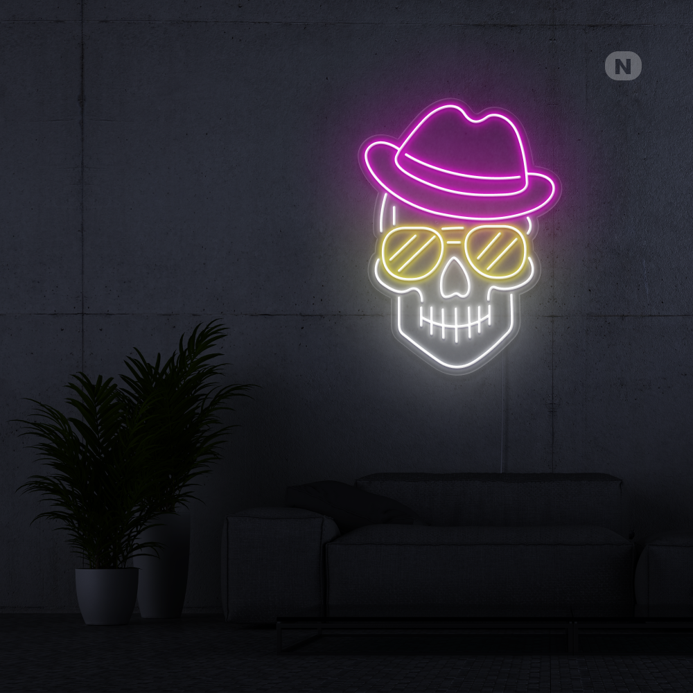 Toilet neon sign
