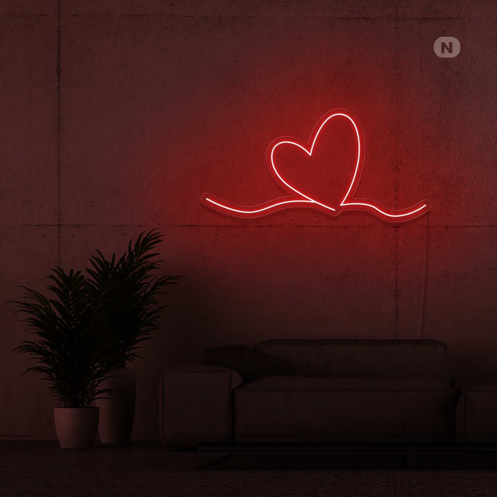 Toilet neon sign