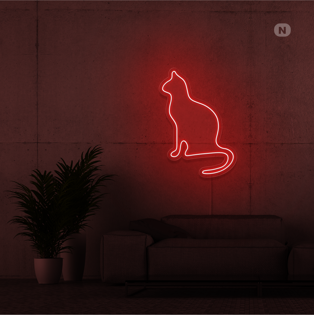 Neon Verlichting Kat