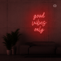 Neon Verlichting Good Vibes Only