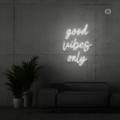 Neon Verlichting Good Vibes Only