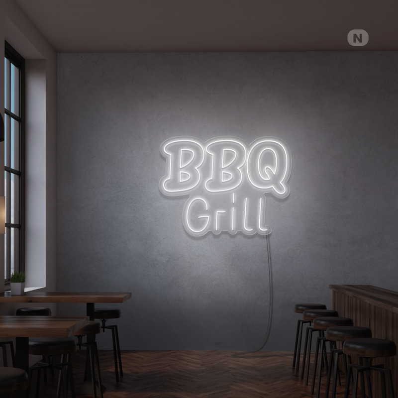 Neon Verlichting BBQ