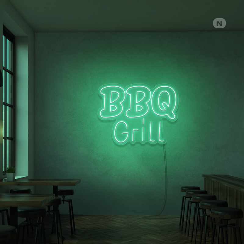 Neon Verlichting BBQ