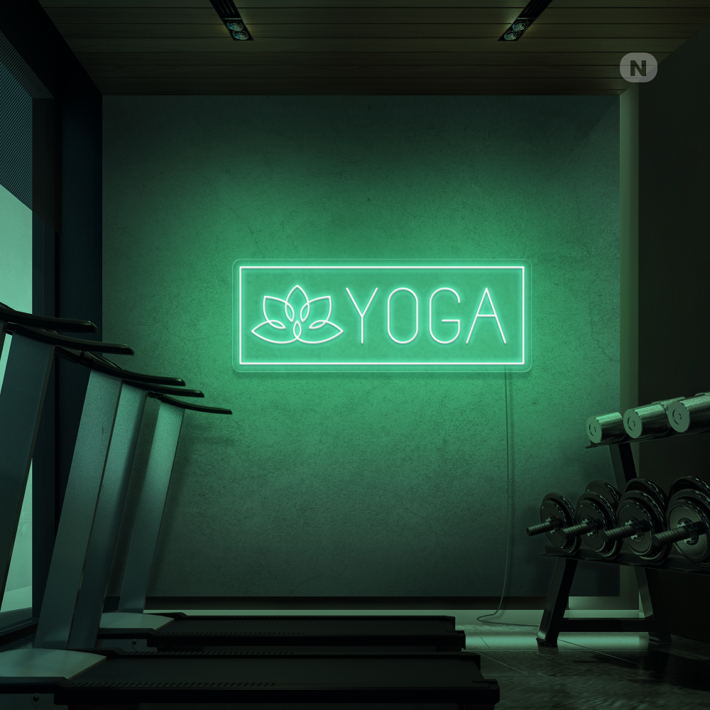 Neon Verlichting Yoga