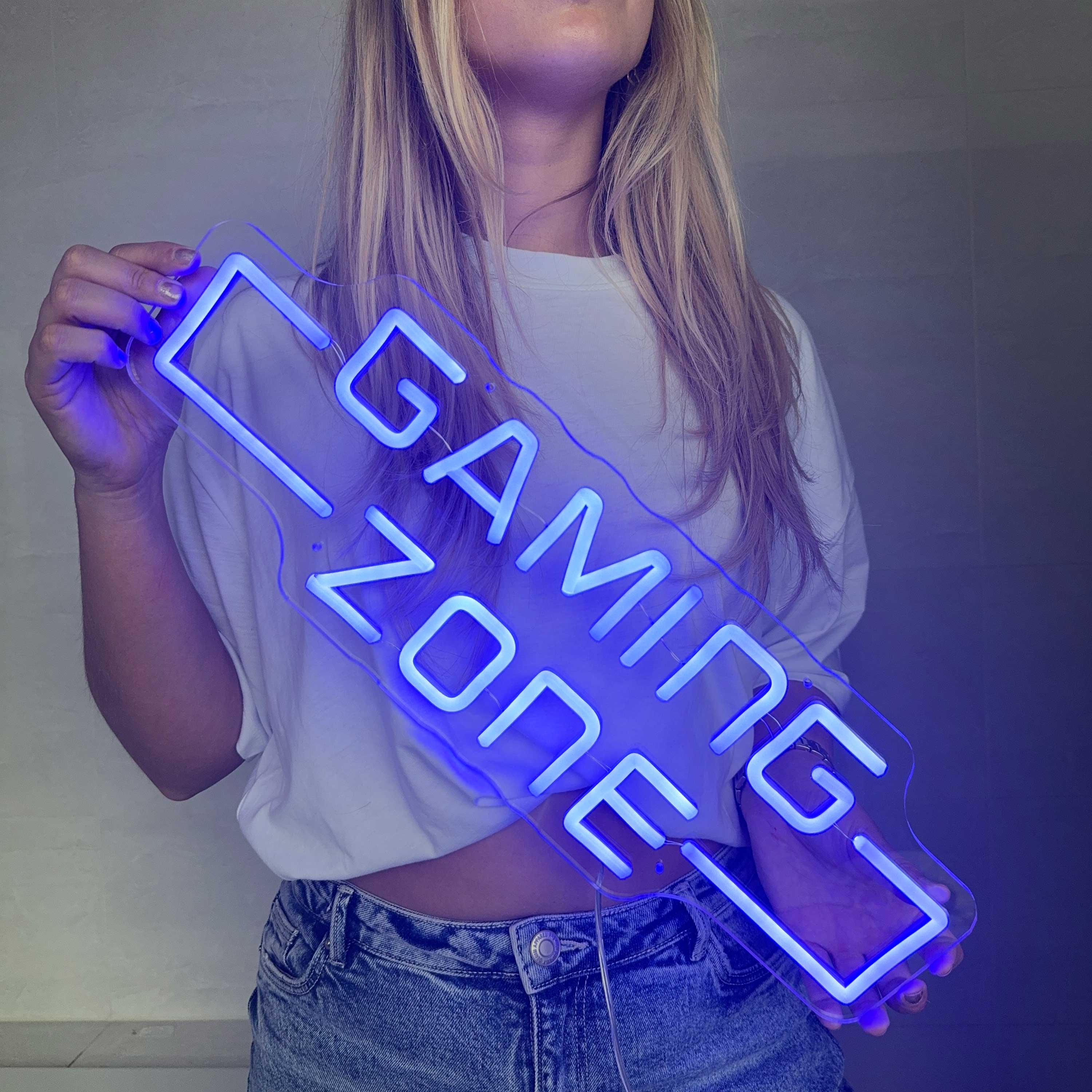 Neon Verlichting Gaming Zone