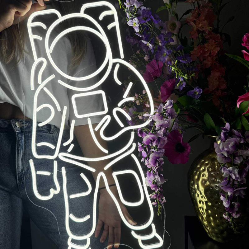 Neon Verlichting Astronaut