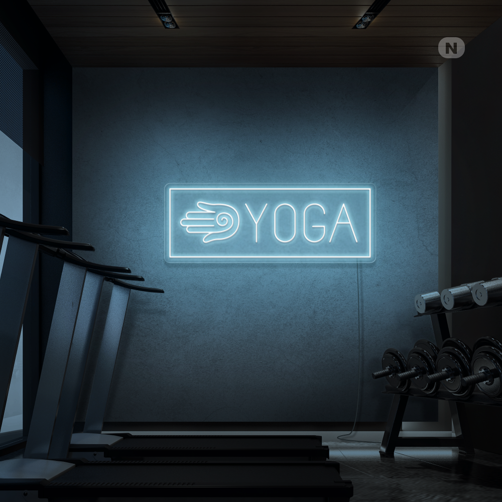 Neon Verlichting Yoga