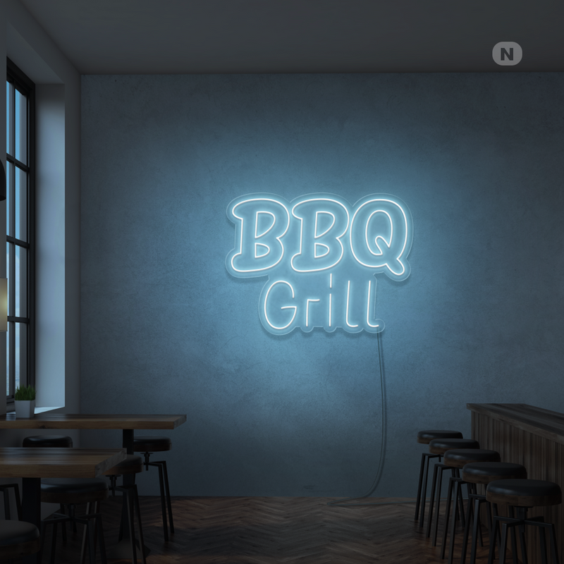 Neon Verlichting BBQ