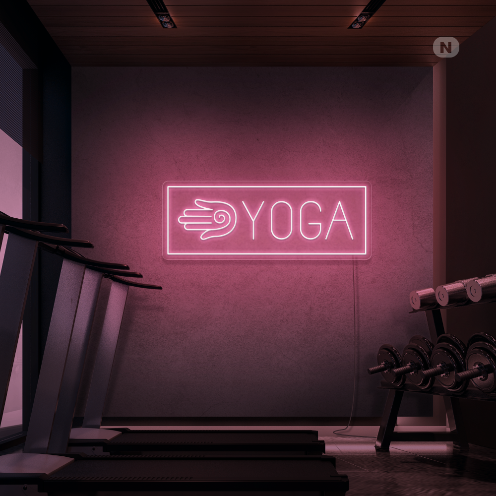 Neon Verlichting Yoga