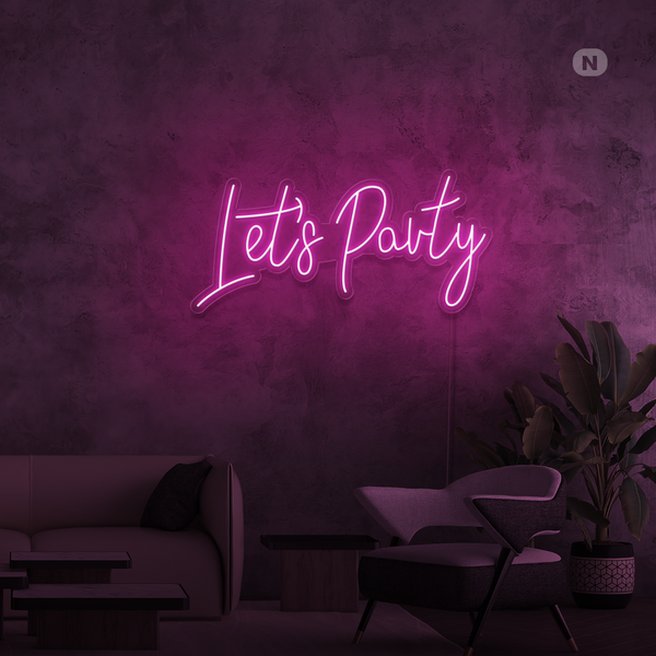 Neon Verlichting Let's Party