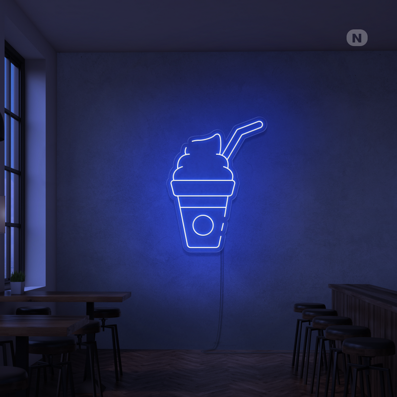 Neon Verlichting Milkshake