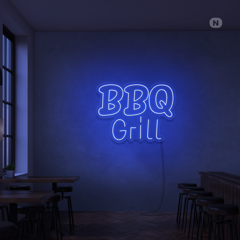 Neon Verlichting BBQ