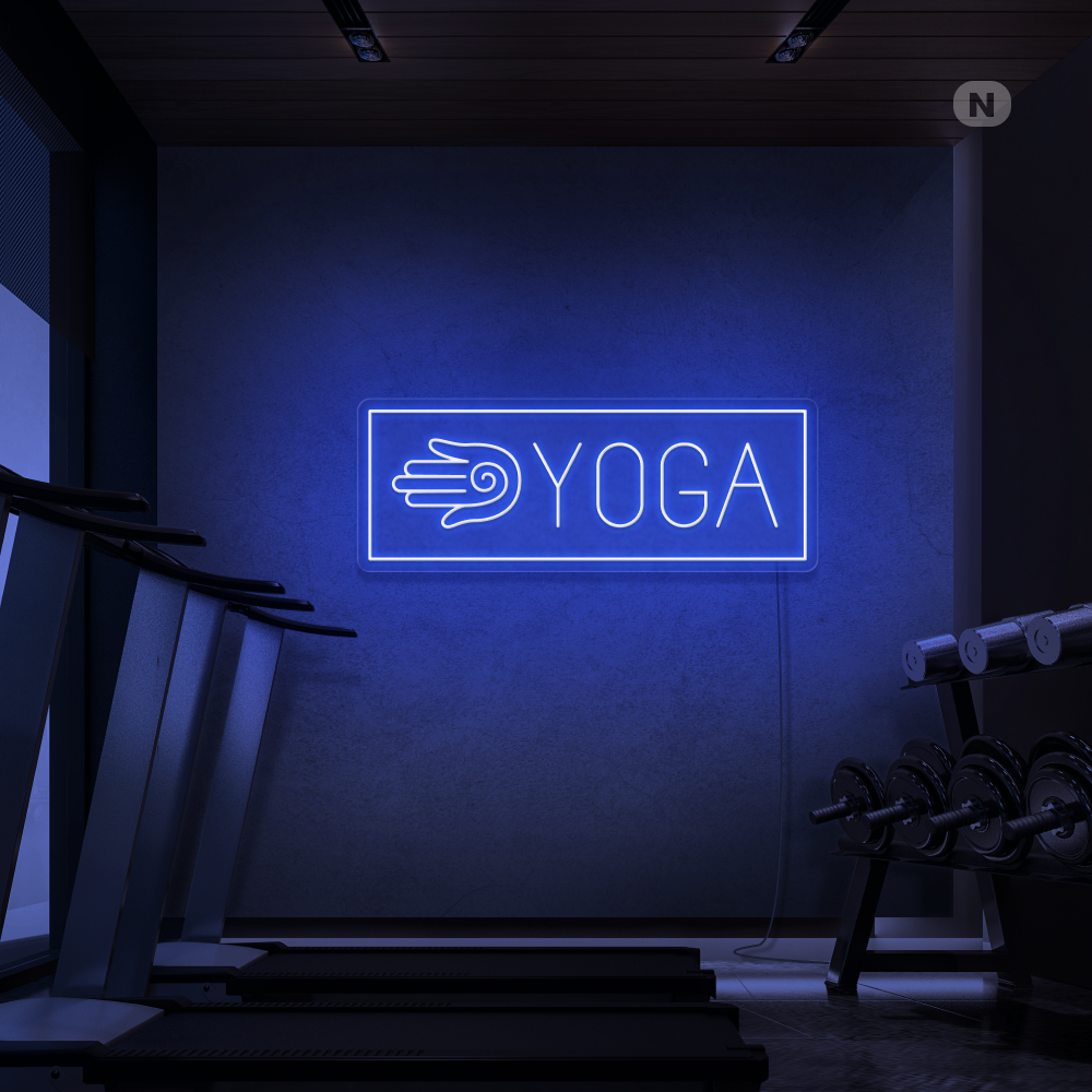 Neon Verlichting Yoga