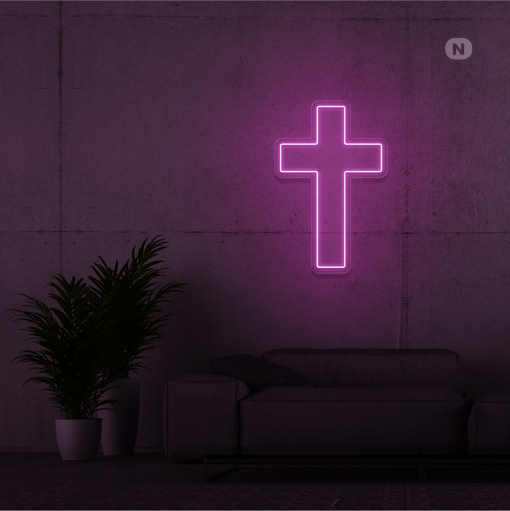 Neon Verlichting Kruis
