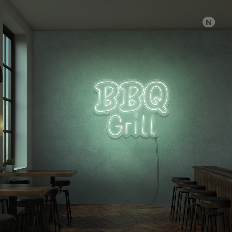 Neon Verlichting BBQ