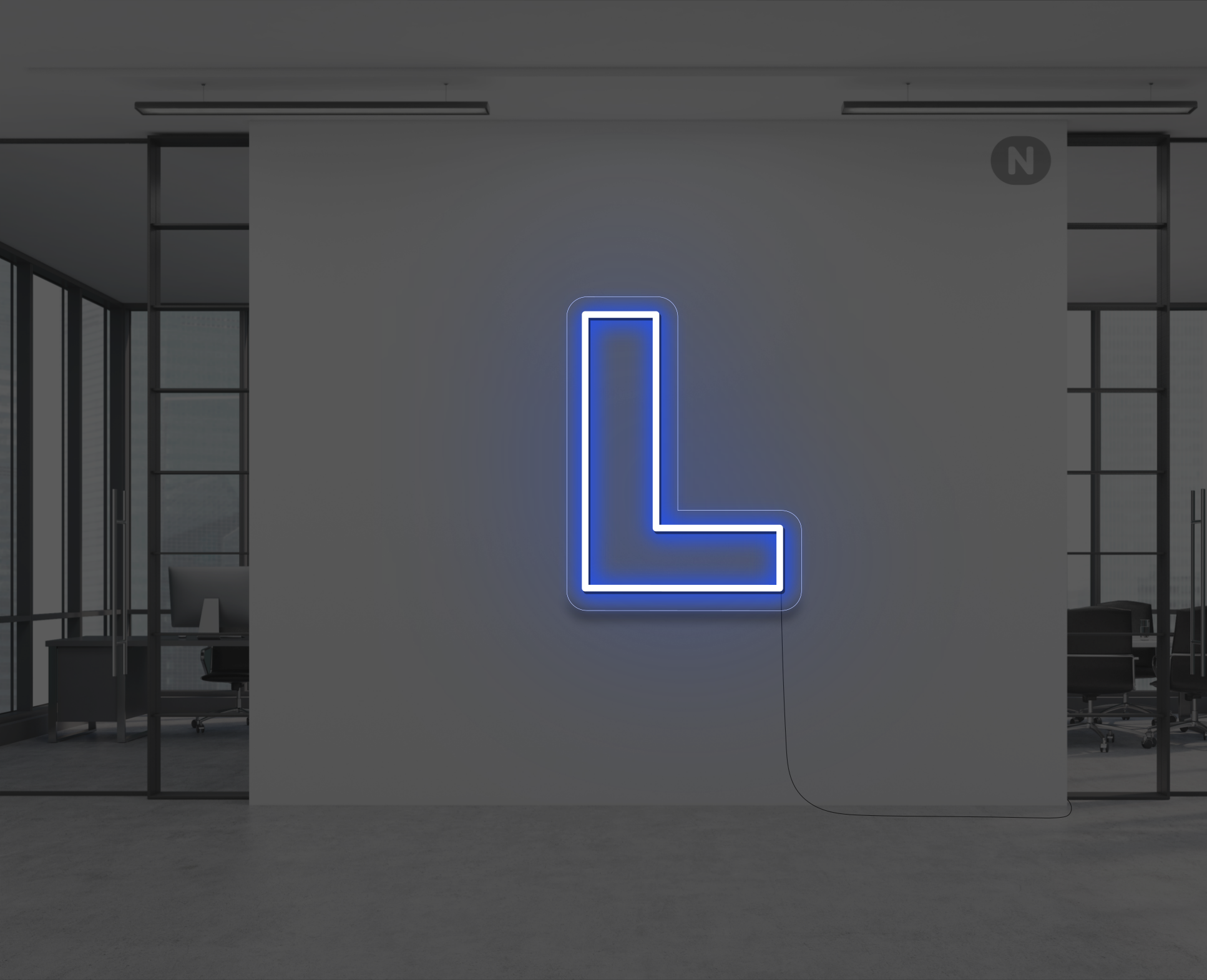 neon-letter-l-blauw