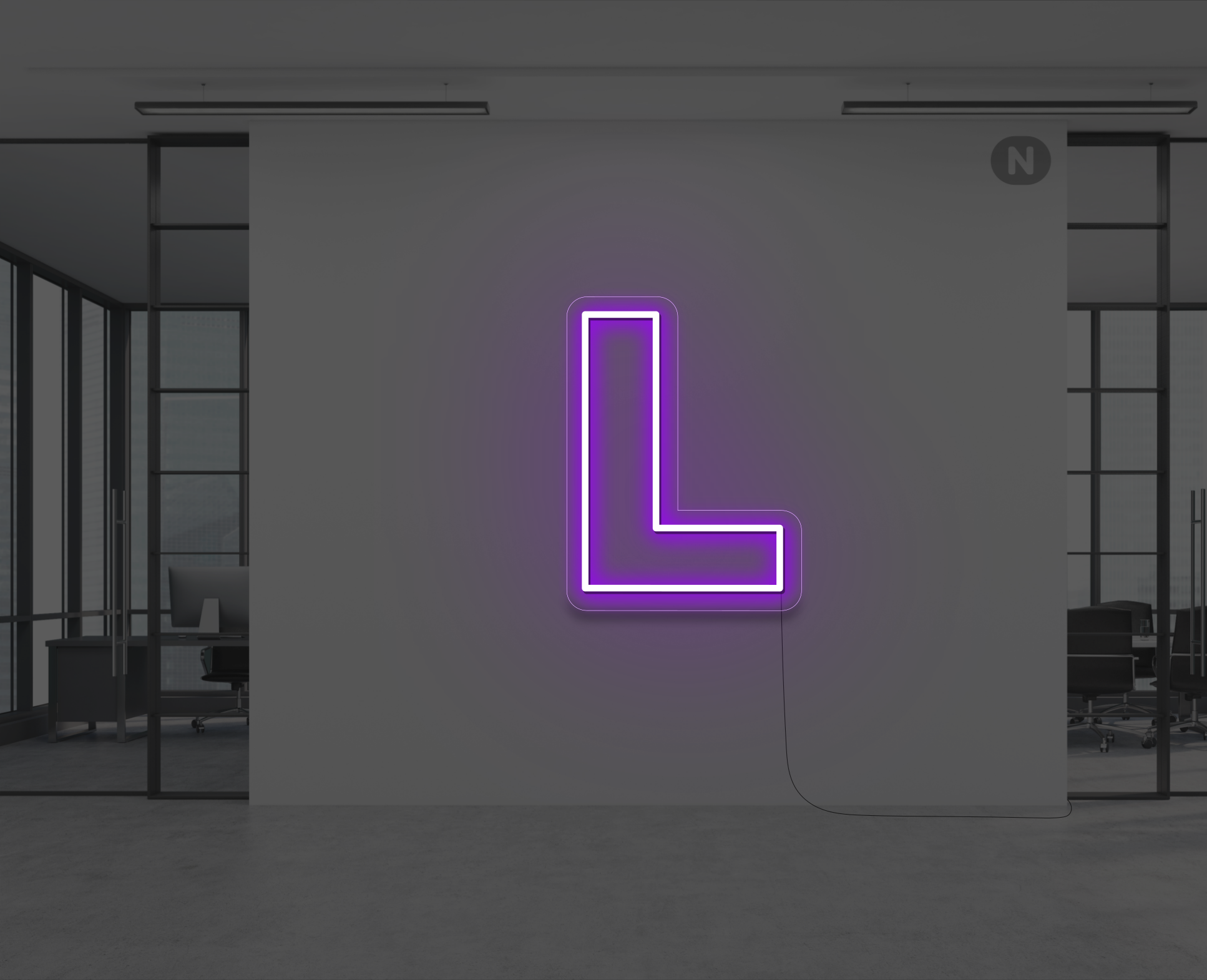 neon-letter-l-paars