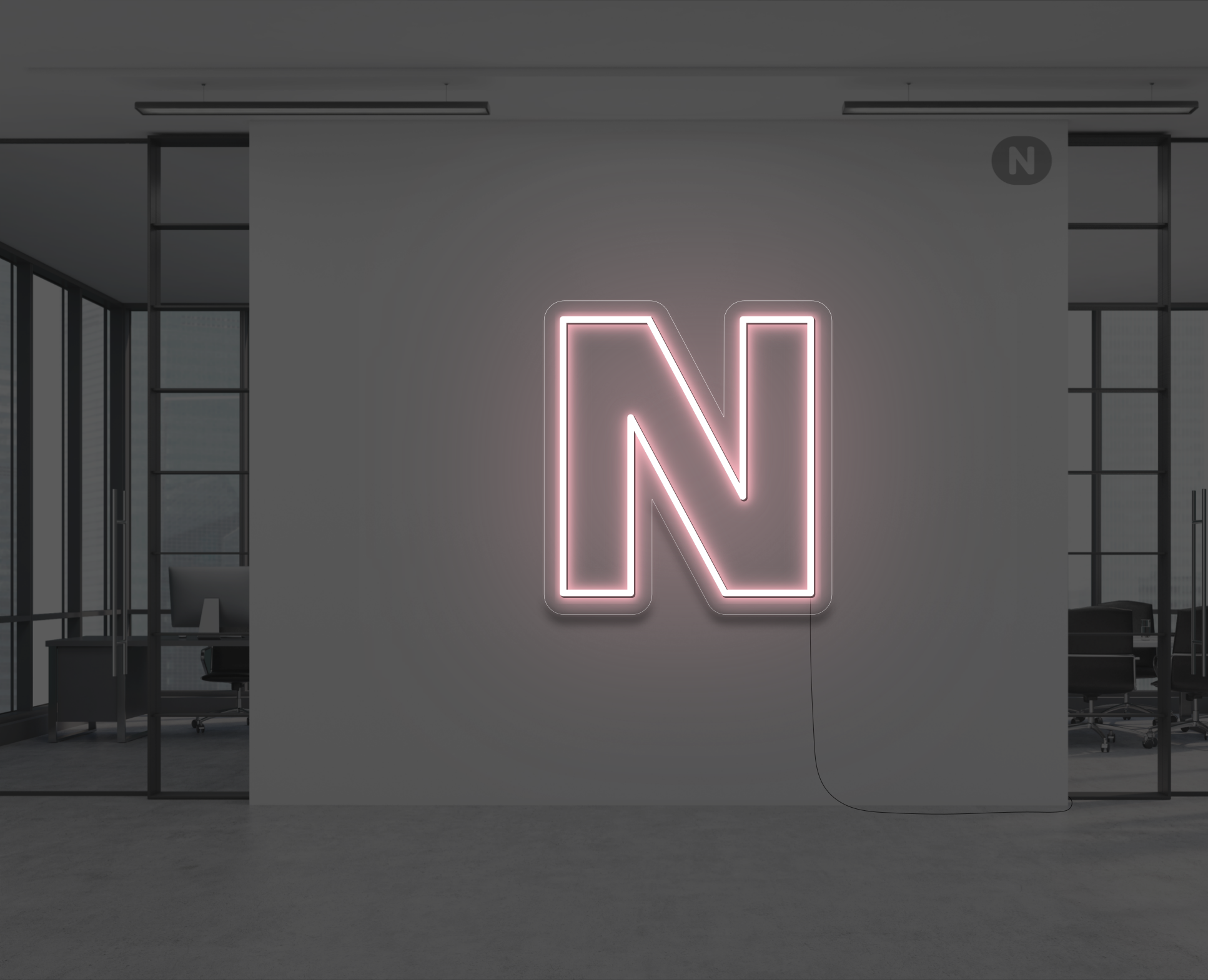 neon-letter-n-lichtroze