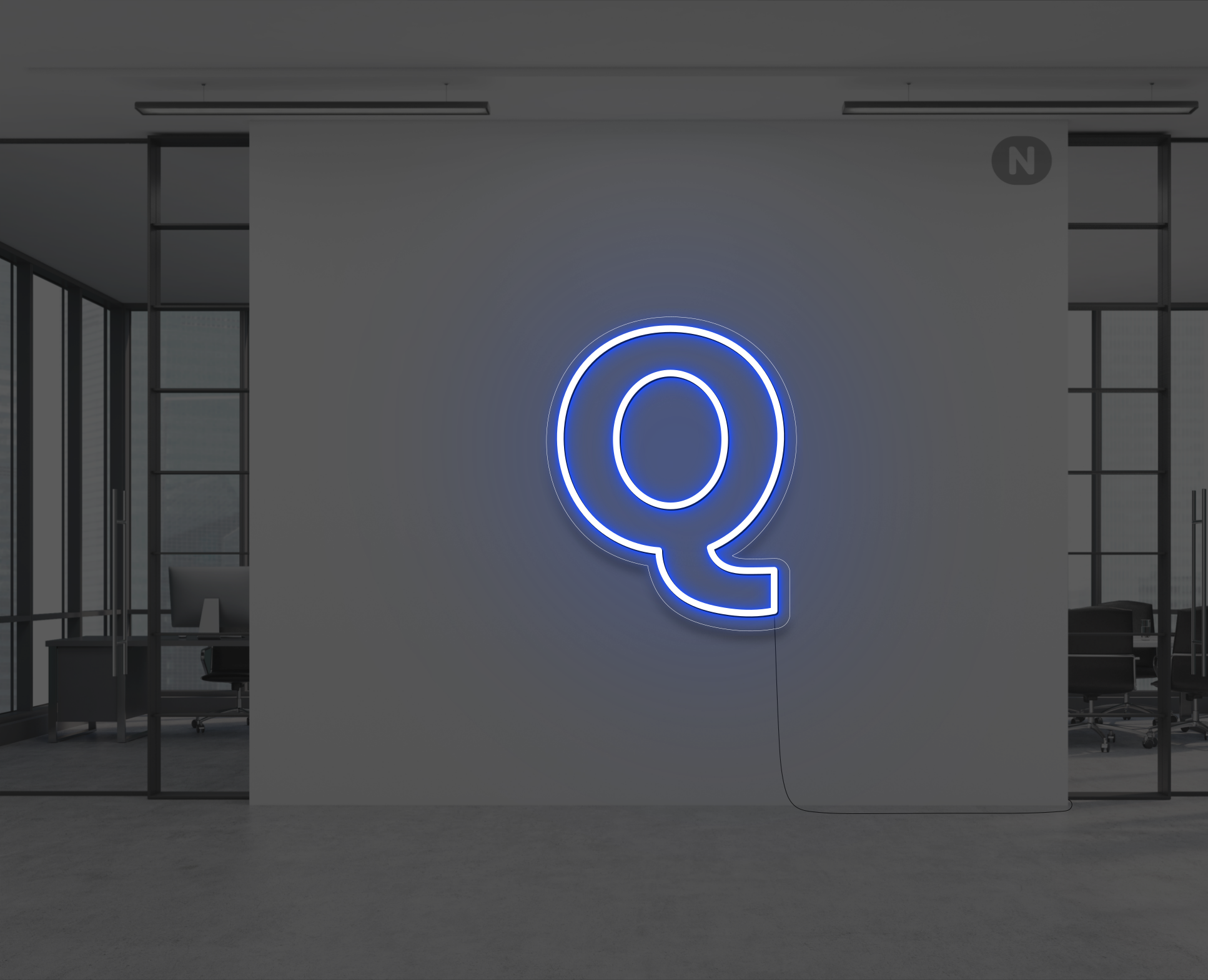 neon-letter-q-blauw