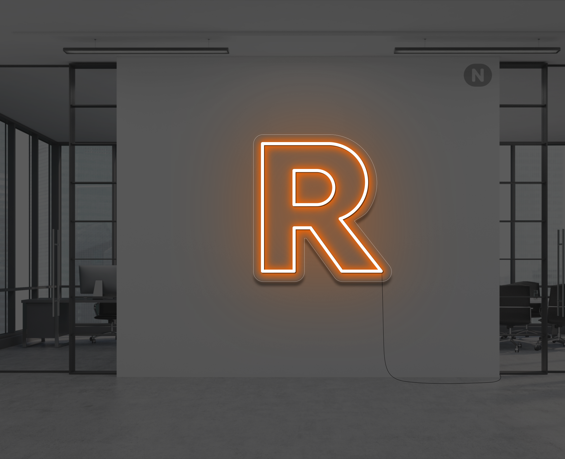 neon-letter-r-oranje