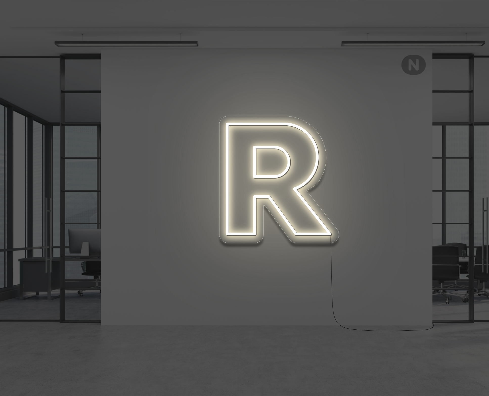 neon-letter-r-warm-wit