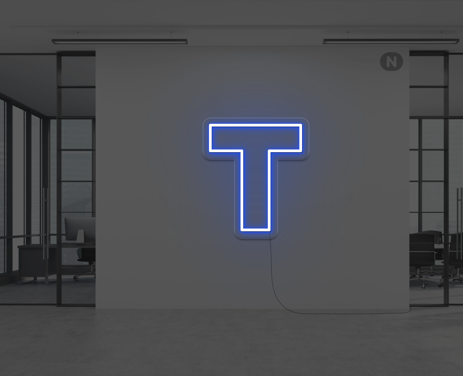 neon-letter-t-blauw