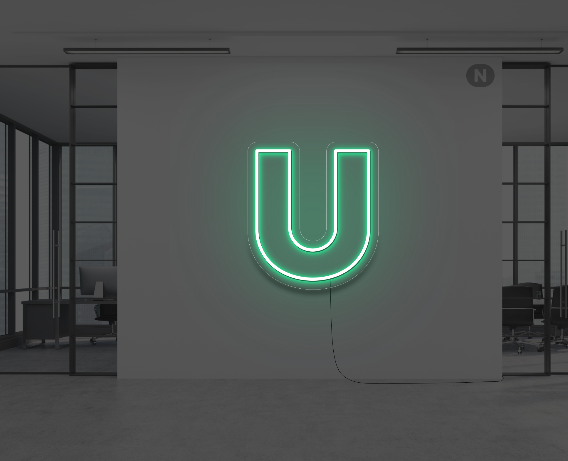 neon-letter-u-groen