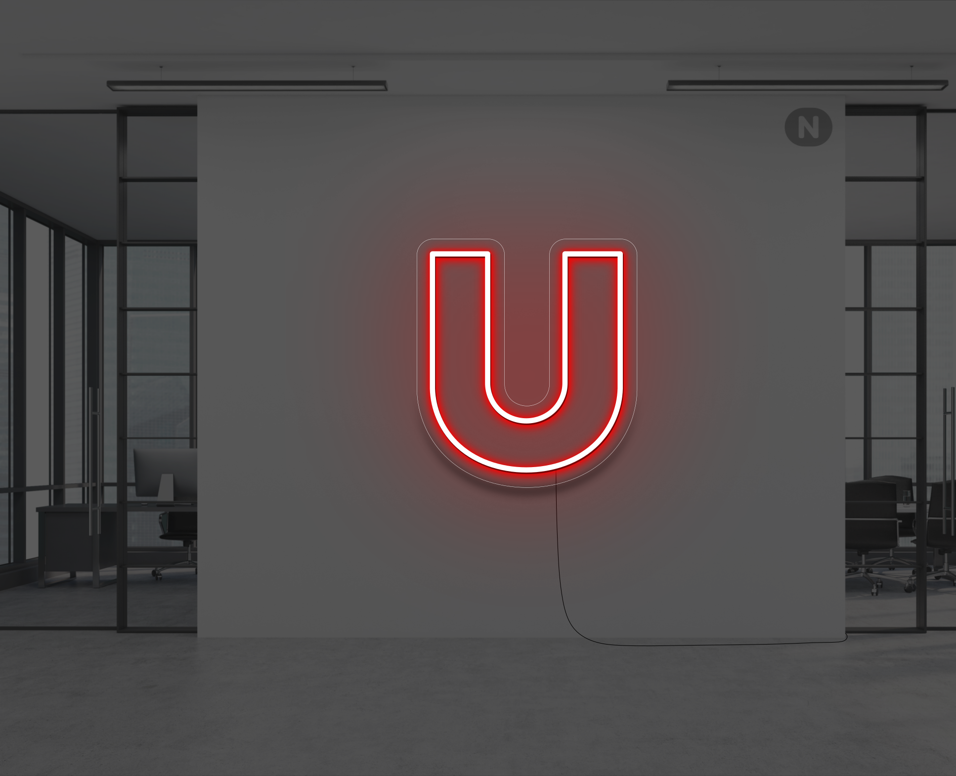 neon-letter-u-rood