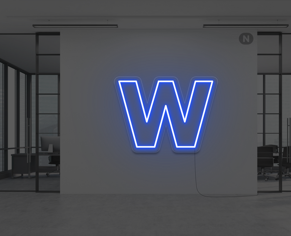 neon-letter-w-blauw