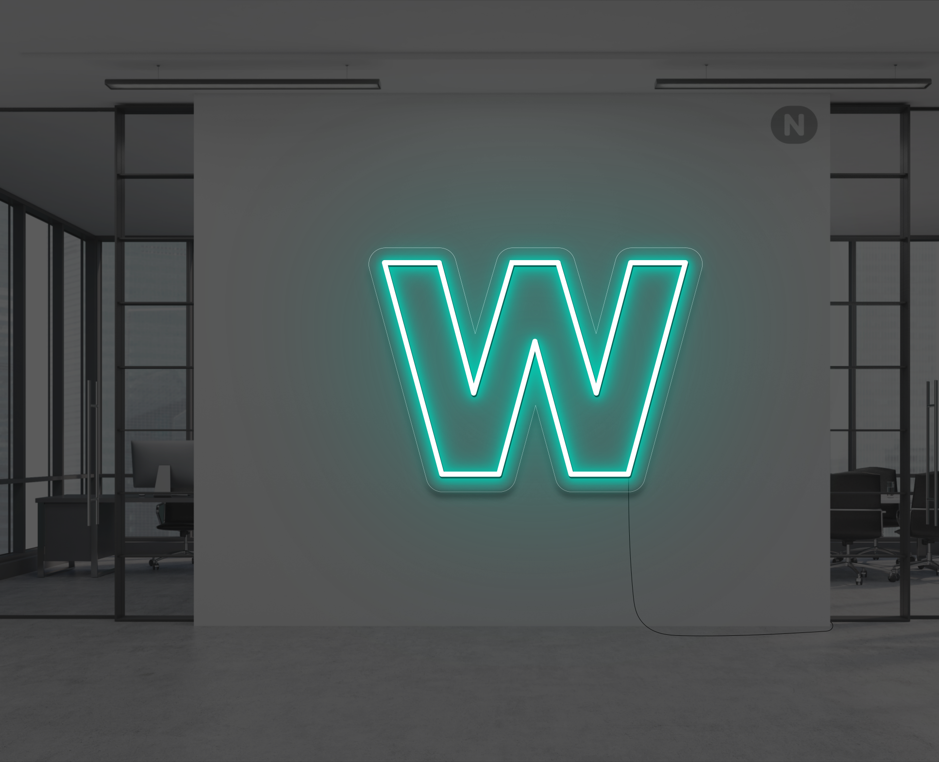 neon-letter-w-turquoise