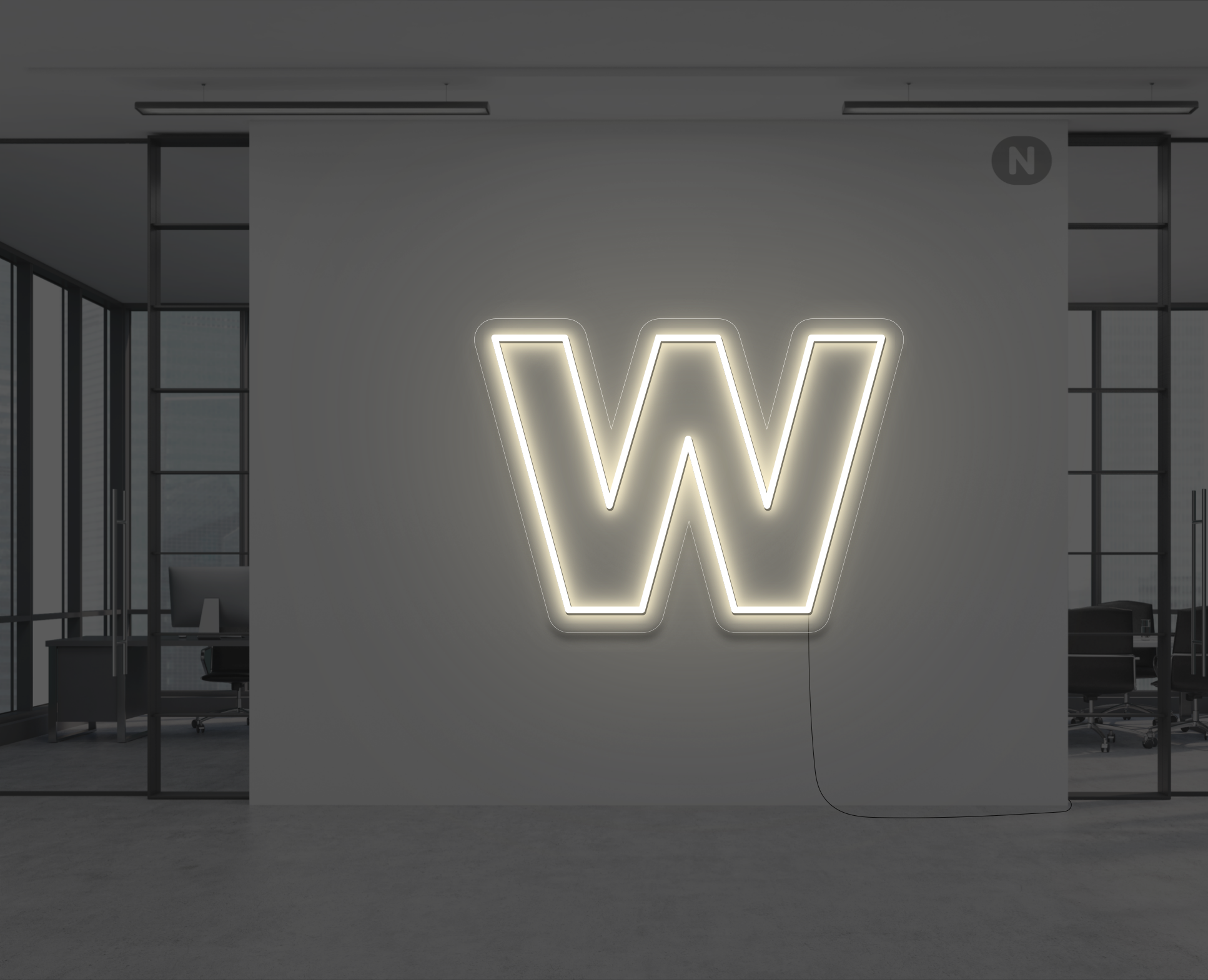 neon-letter-w-warm-wit